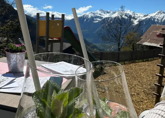 Magnifique Avec Terrasse Spacieuse Et Jardin Loeche-les-bains