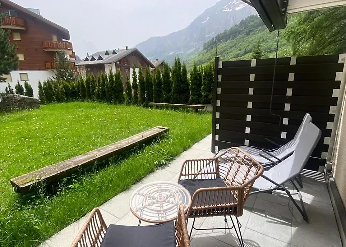 아파트 Magnifique Avec Terrasse Spacieuse Et Jardin Loeche-les-bains